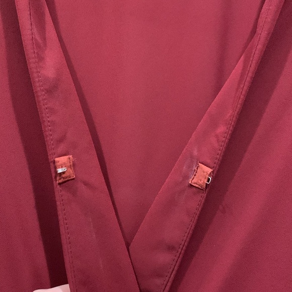 NWT HI-BEAM Burgundy Romper Small - Picture 11 of 14